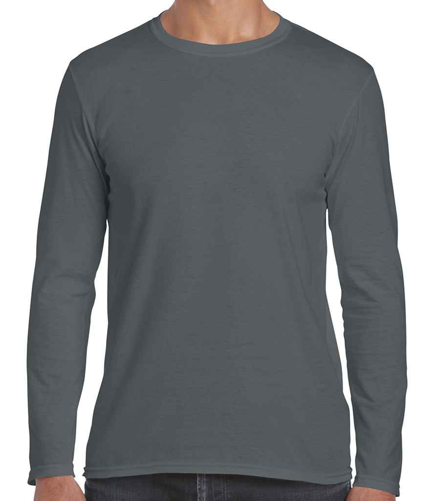 YourOwnPrint Special - Gildan SoftStyle Long Sleeve T-Shirt - GD11 - Breast Print OFFER - Social Events & Promotional