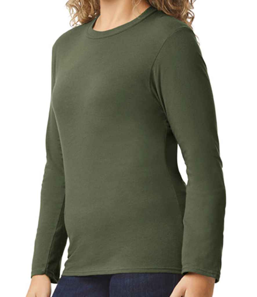 YourOwnPrint Special - Gildan SoftStyle Long Sleeve T-Shirt - GD11 - Breast Print OFFER - Social Events & Promotional