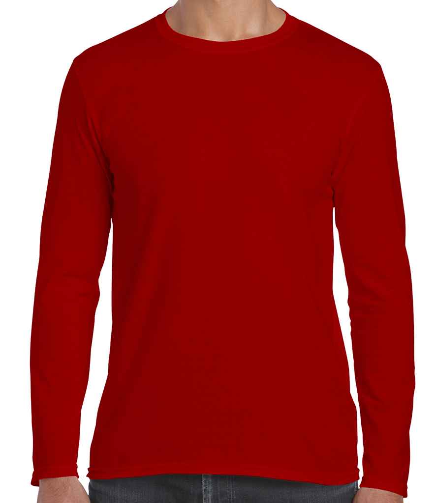 YourOwnPrint Special - Gildan SoftStyle Long Sleeve T-Shirt - GD11 - Breast Print OFFER - Social Events & Promotional