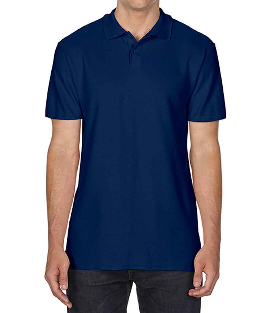 Gildan SoftStyle Double Pique Polo Shirt - GD35 (64800) - Training Tops