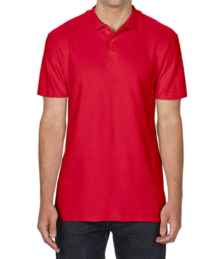 Gildan SoftStyle Double Pique Polo Shirt - GD35 (64800) - Training Tops