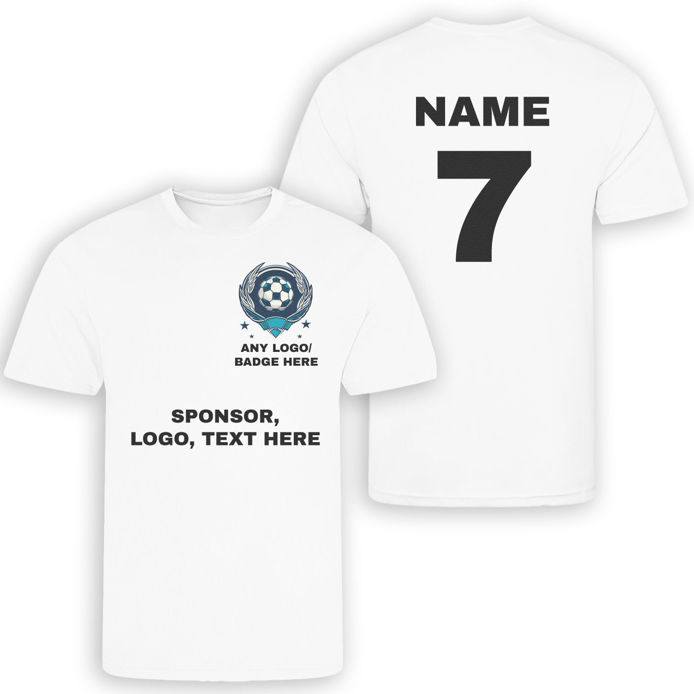 Performance Sports & Gym T-Shirt - Adult & Kids Sizing - JC001 - Performance Tops