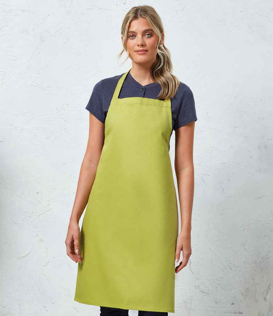 Premier Organic Cotton Bib Apron - PR102 - Beauty & Wellness