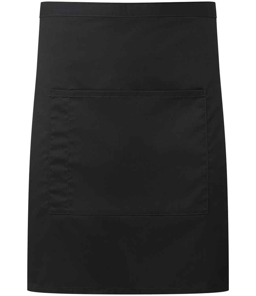 Premier 'Colours' Mid Length Apron with Pocket - PR141 - Cleaning