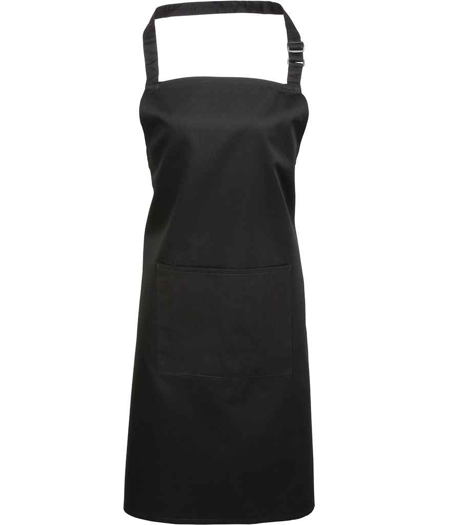 Premier 'Colours' Bib Apron with Pocket - PR154 - Cleaning
