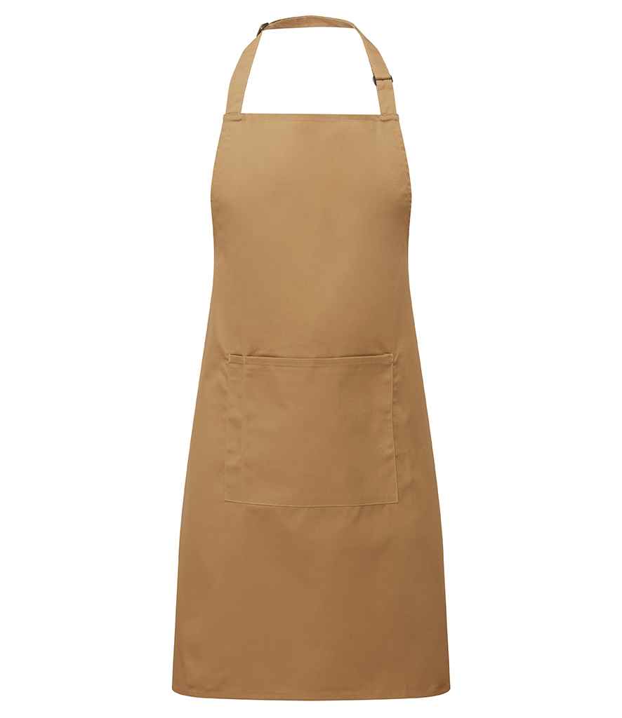 Premier 'Colours' Bib Apron with Pocket - PR154 - Cleaning