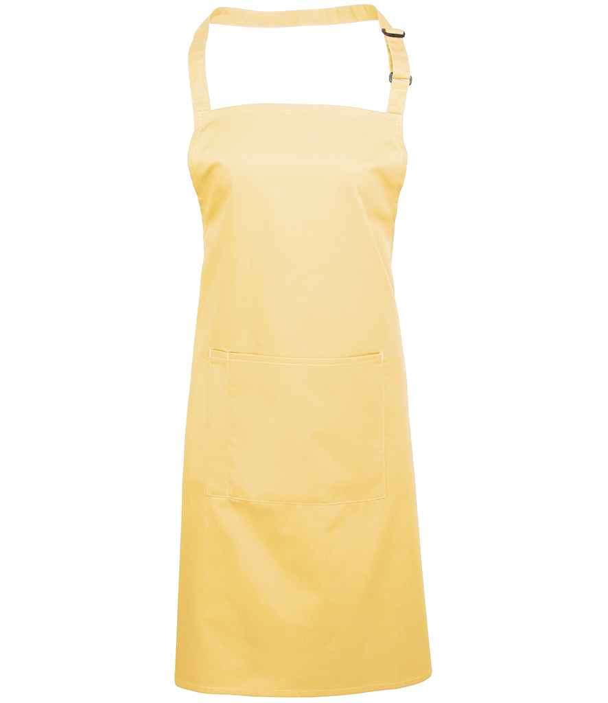 Premier 'Colours' Bib Apron with Pocket - PR154 - Cleaning