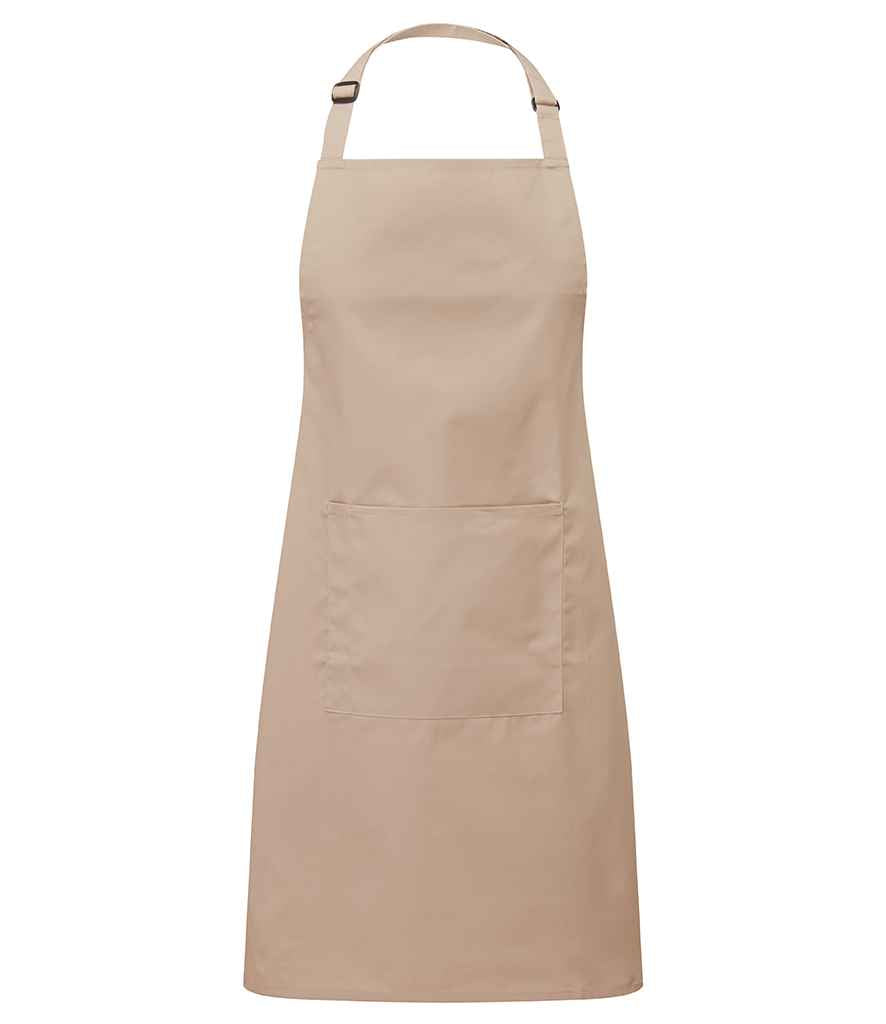 Premier 'Colours' Bib Apron with Pocket - PR154 - Healthcare