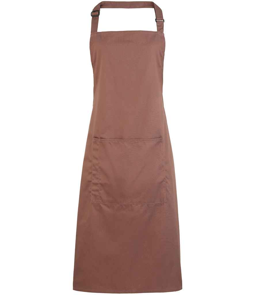 Premier 'Colours' Bib Apron with Pocket - PR154 - Cleaning