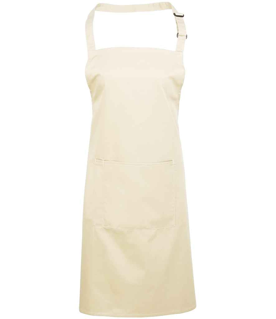 Premier 'Colours' Bib Apron with Pocket - PR154 - Healthcare