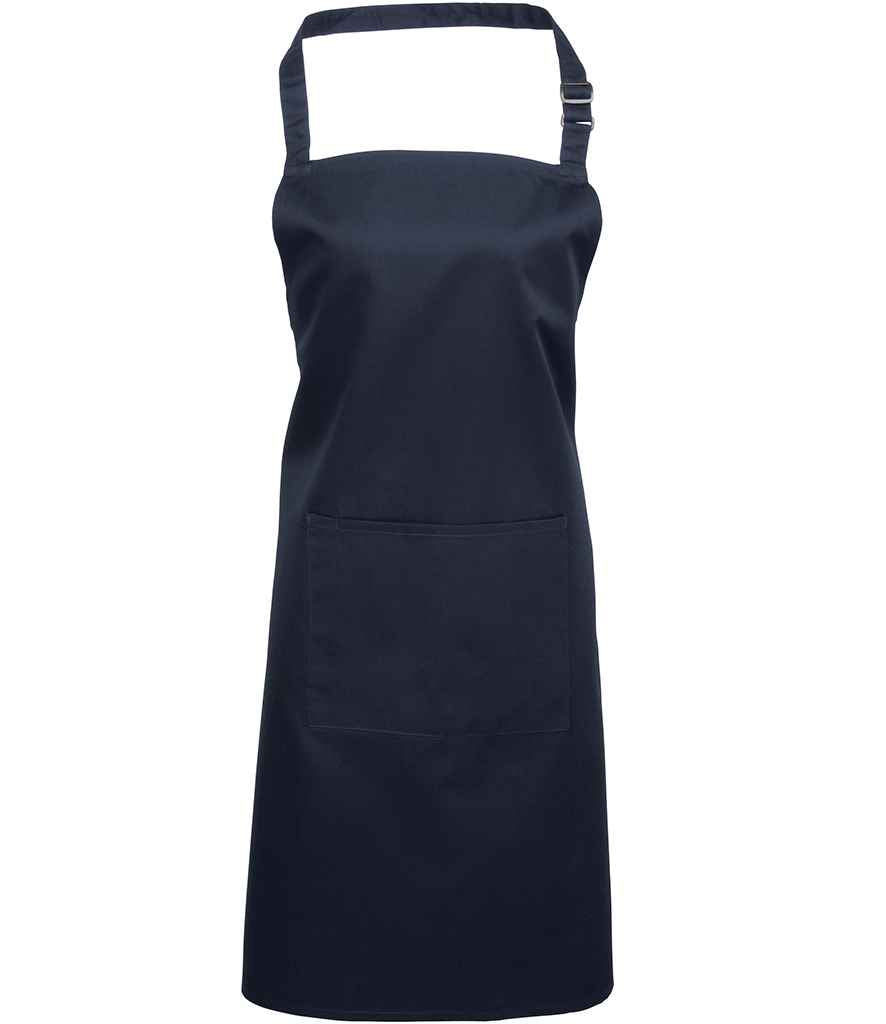 Premier 'Colours' Bib Apron with Pocket - PR154 - Healthcare