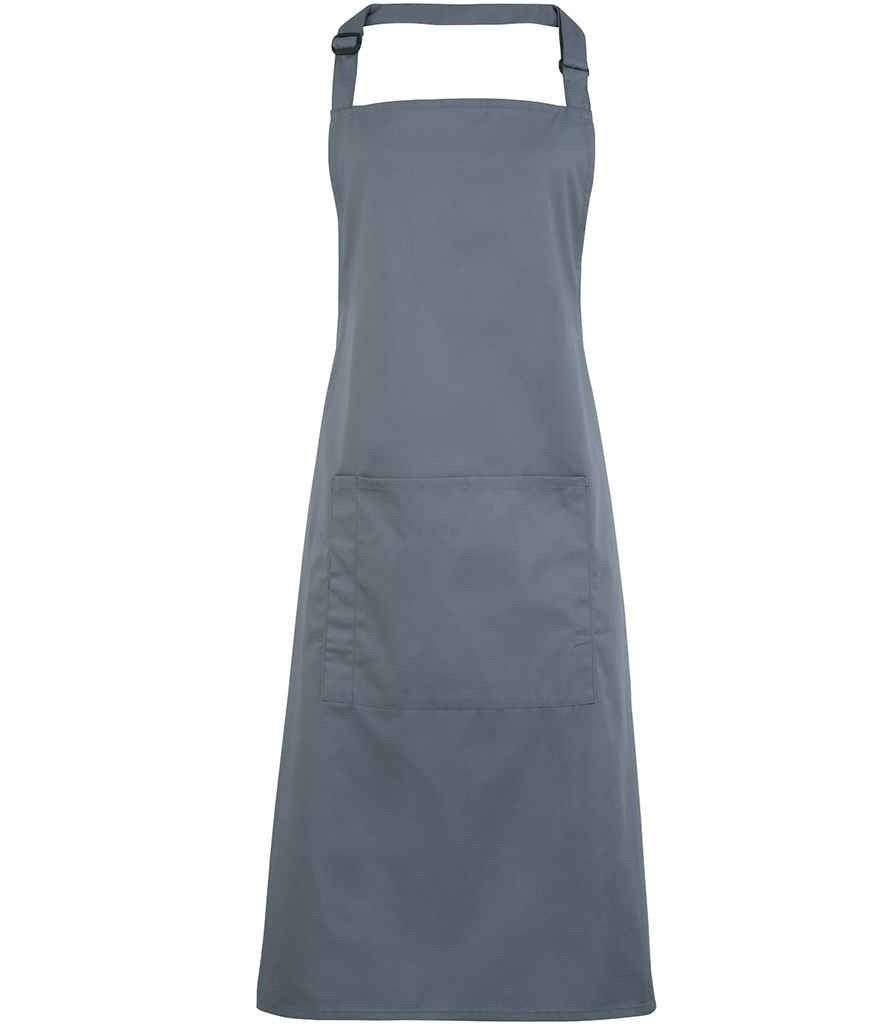 Premier 'Colours' Bib Apron with Pocket - PR154 - Cleaning