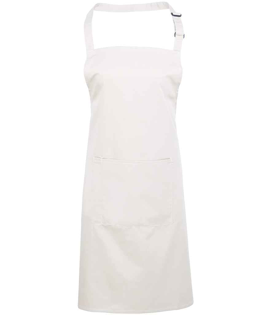 Premier 'Colours' Bib Apron with Pocket - PR154 - Cleaning