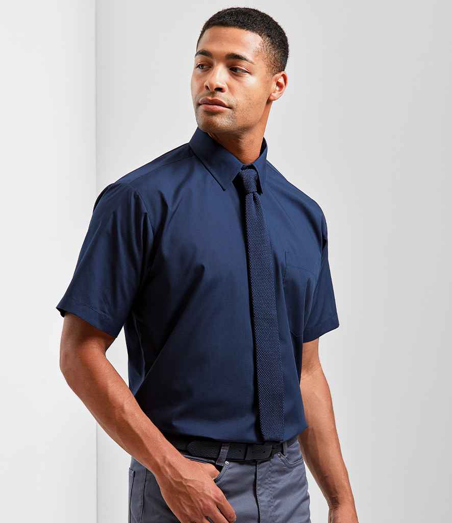 Premier Short Sleeve Poplin Shirt - PR202 - Original