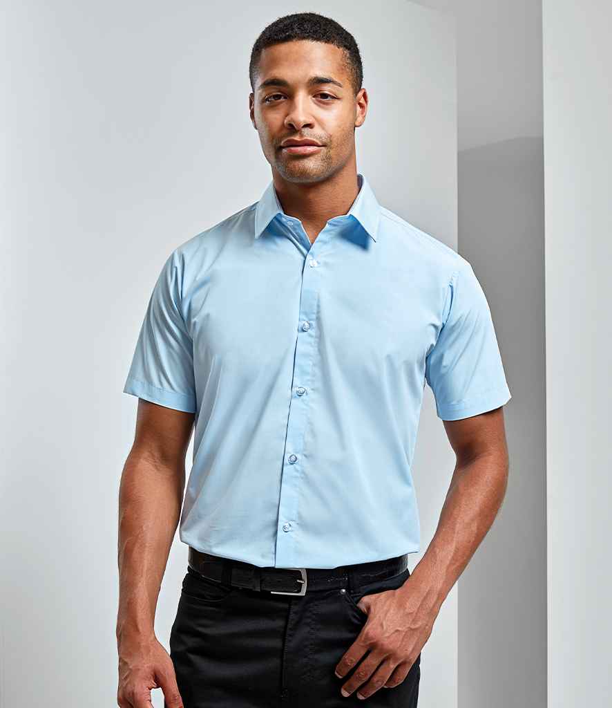 Premier Supreme Short Sleeve Poplin Shirt - PR209 - Retail