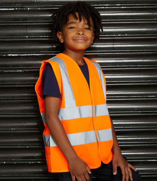Pro RTX High Visibility Kids Waistcoat - RX700B (RX700J) - School Uniform