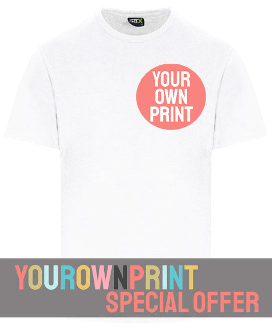 YourOwnPrint Special - Pro RTX Pro T-Shirt - RX151 - Breast Print OFFER - Construction & Trades