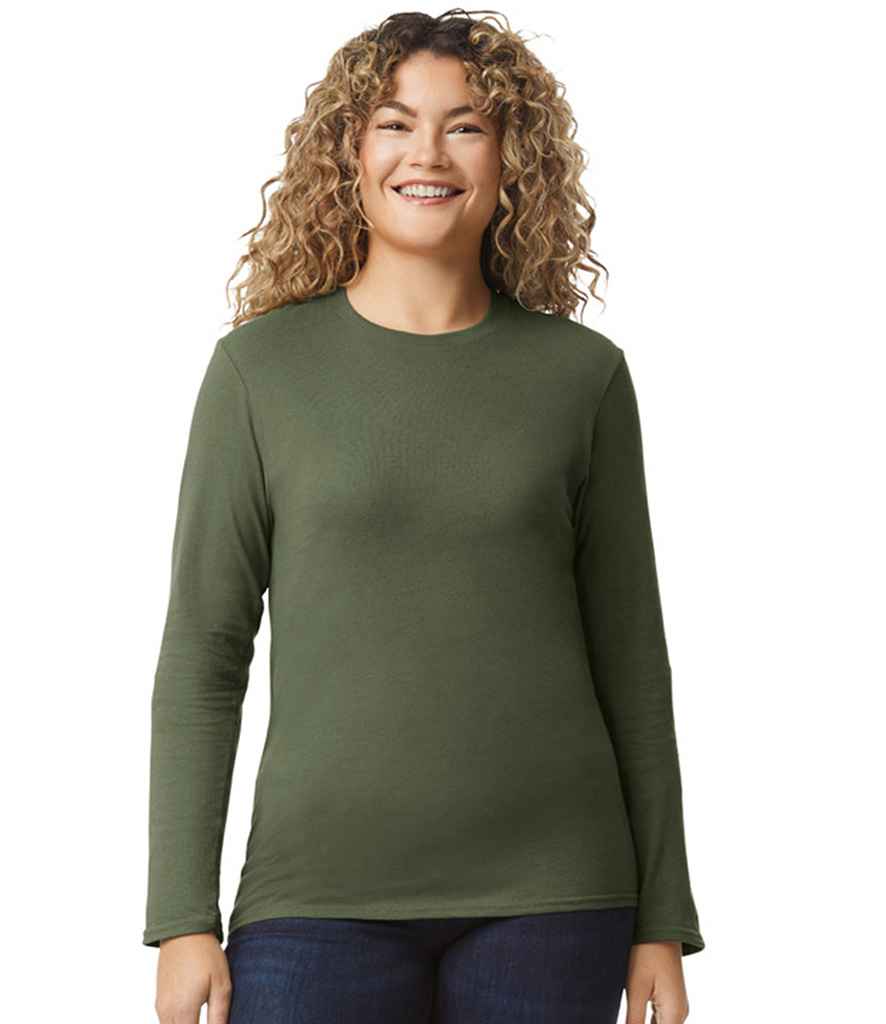YourOwnPrint Special - Gildan SoftStyle Long Sleeve T-Shirt - GD11 - Breast Print OFFER - Social Events & Promotional