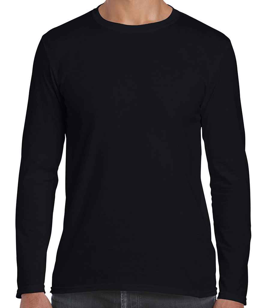 YourOwnPrint Special - Gildan SoftStyle Long Sleeve T-Shirt - GD11 - Breast Print OFFER - Social Events & Promotional