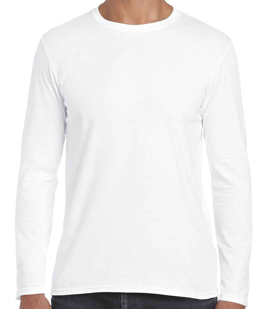 YourOwnPrint Special - Gildan SoftStyle Long Sleeve T-Shirt - GD11 - Breast Print OFFER - Social Events & Promotional