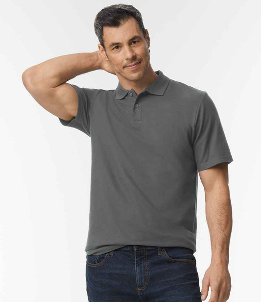 Gildan SoftStyle Double Pique Polo Shirt - GD35 (64800) - Training Tops