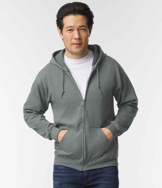 Gildan Heavy Blend Zip Hooded Sweatshirt - GD58 (18600) - Training Tops