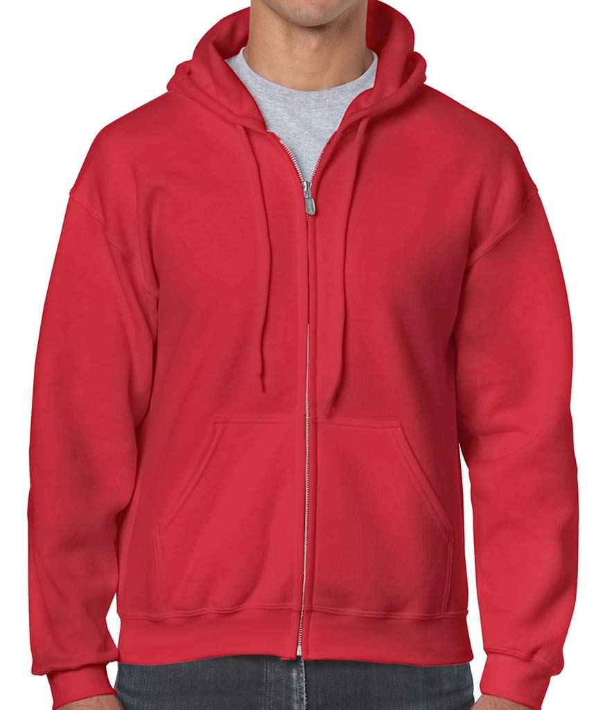 Gildan Heavy Blend Zip Hooded Sweatshirt - GD58 (18600) - Training Tops