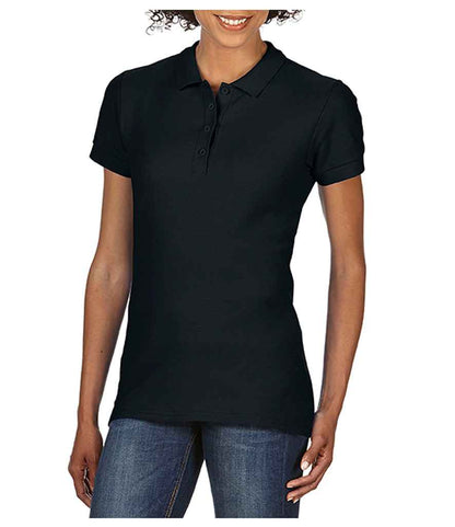 Gildan Ladies SoftStyle Double Pique Polo Shirt - GD75 (64800L) - Training Tops