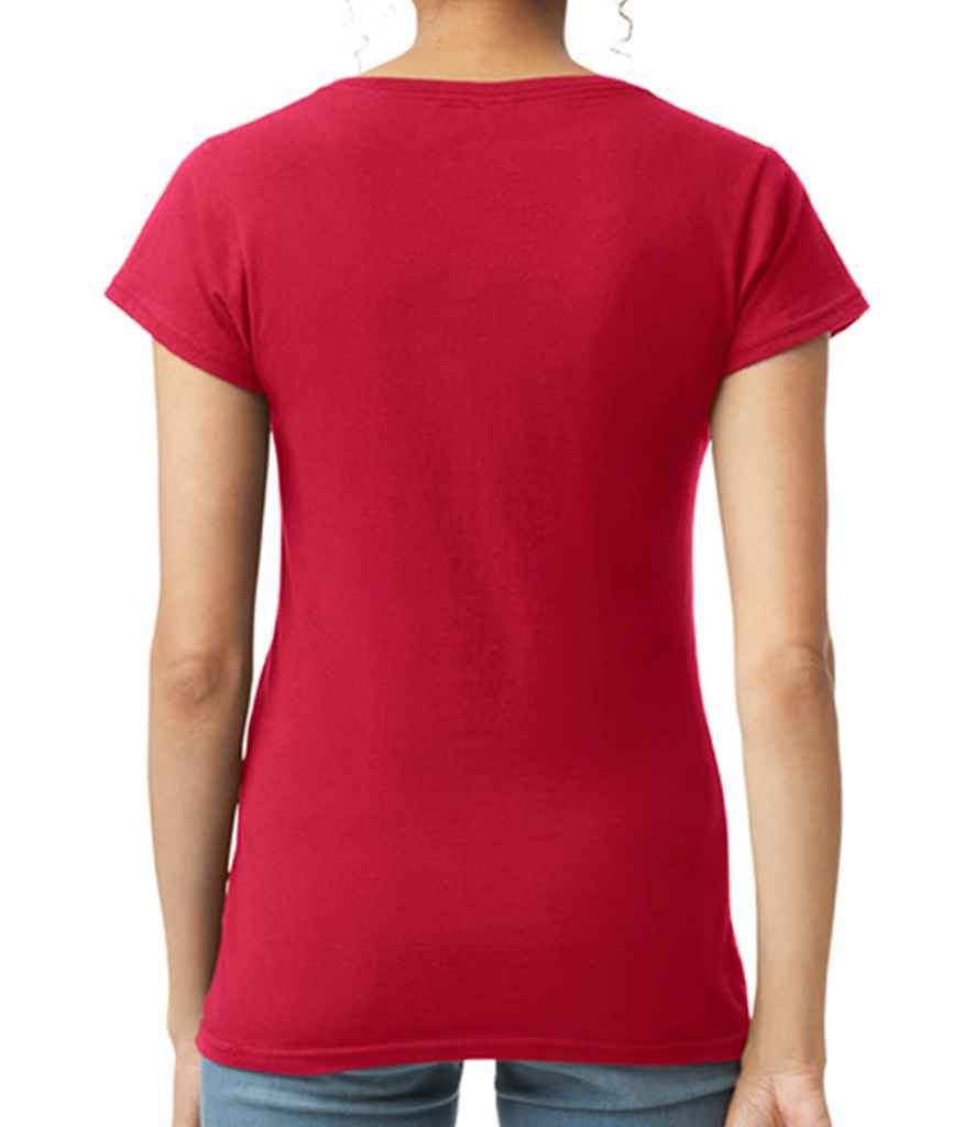 Gildan Ladies SoftStyle V Neck T-Shirt - GD78 (64V00L)