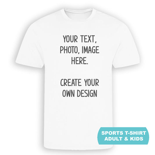 Performance Sports & Gym T-Shirt - Adult & Kids Sizing - JC001 - Performance Tops