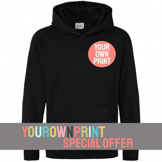 YourOwnPrint Special - Kids Hoodie - Breast Print OFFER - Training Tops