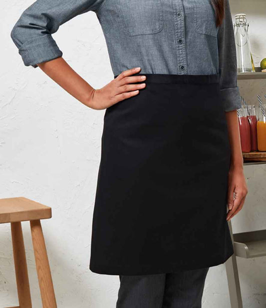Premier Fairtrade Organic Cotton Waist Apron - PR114 - Healthcare