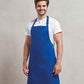 Premier 'Colours' Bib Apron with Pocket - PR154 - Cleaning